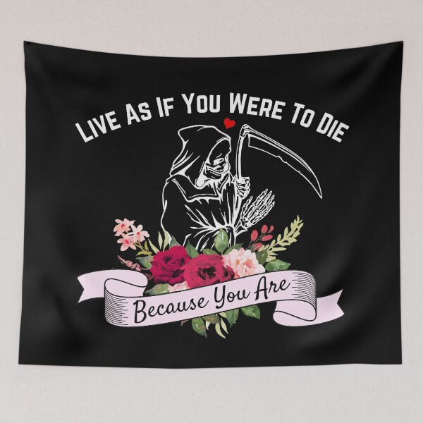 Item preview, Live as if you were to die, because you are Black designed and sold by AlamoAndCo.