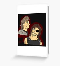 Stunt Snake Greeting Card