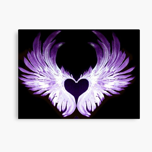 Molten Heart 2f_angel wings matted print