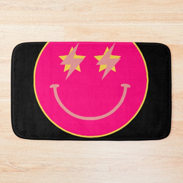 Item preview, hot pink star lightning smiley  Classic  designed and sold by delphauhligr.