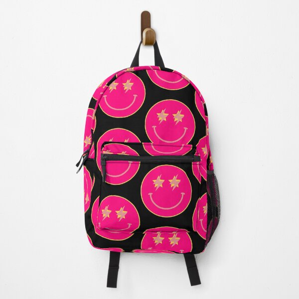 Item preview, hot pink star lightning smiley Classic designed and sold by delphauhligr.