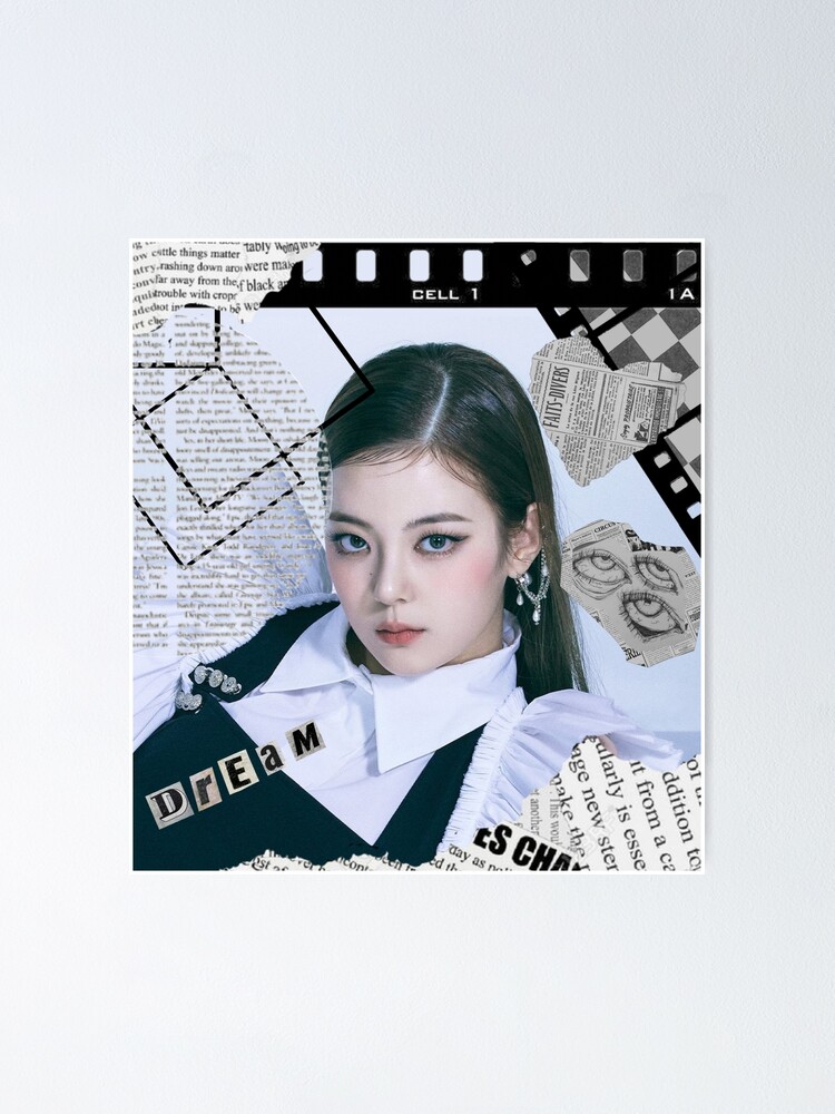 Lia - Official Poster ITZY Mini Album Checkmate Kpop