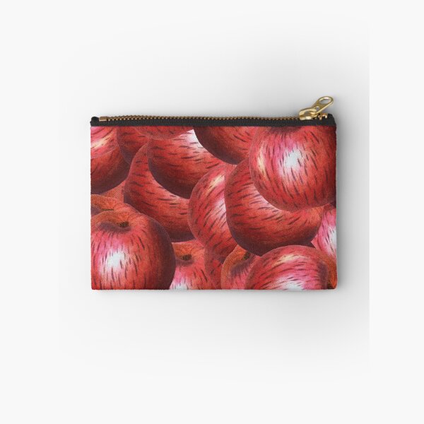 Aperçu de l'œuvre Modèle sans couture de pomme rouge créée et vendue par BeInTouch.