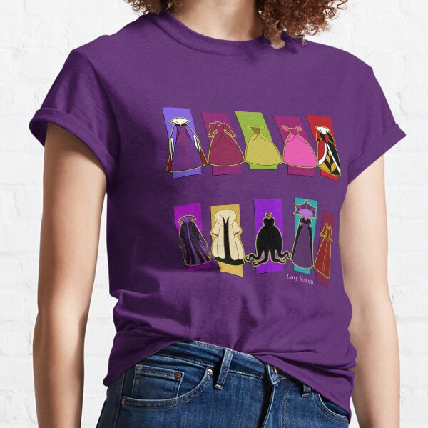 camiseta villanas disney