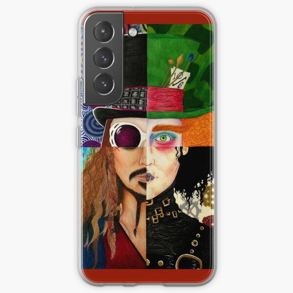 Johnny Depp Character Collage Samsung Galaxy Soft Case