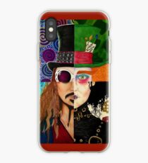 Johnny Depp Character Collage iPhone Case