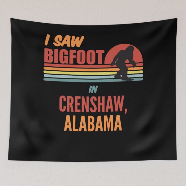 Item preview, I Saw Bigfoot In Crenshaw Alabama Classic  designed and sold by delphauhligr.