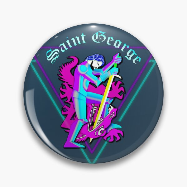 Item preview, Saint George Slaying Dragon designed and sold by Sanctum Icons.