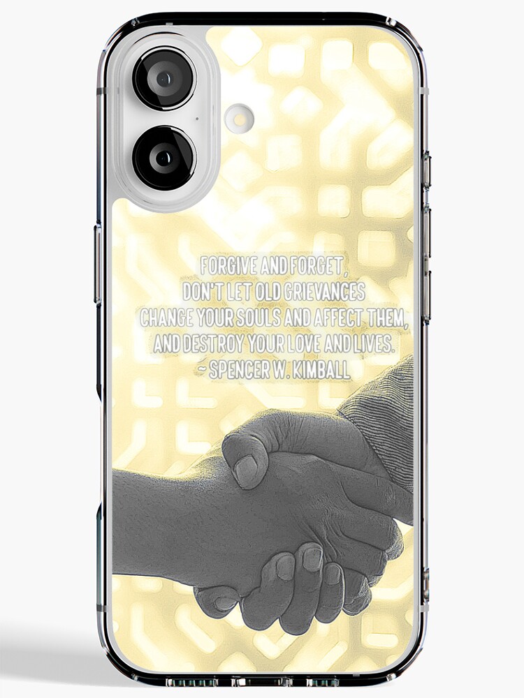 Thumbnail 1 of 5, iPhone Case, FORGIVE AND FORGET designed and sold by Emilyromrell.
