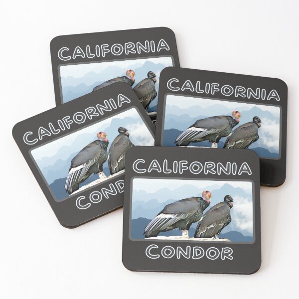 Item preview, California Condor Couple  designed and sold by MojaveTradePost.