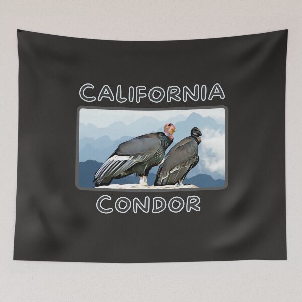 Item preview, California Condor Couple  designed and sold by MojaveTradePost.