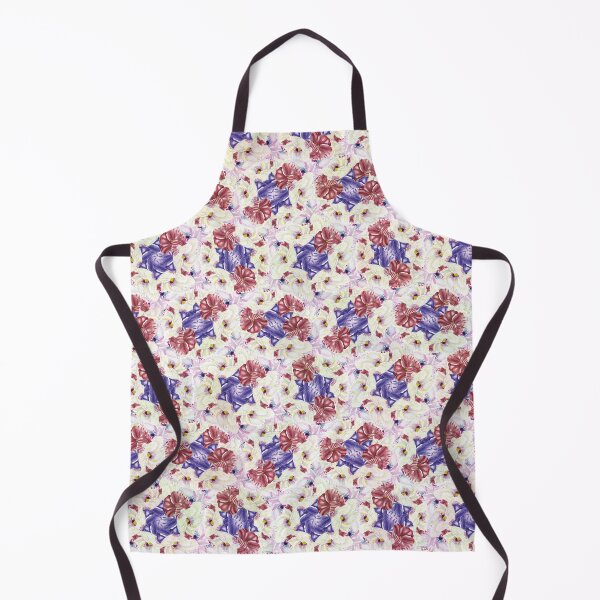 Item preview, Increíble patrón floral transparente con flores de colores brillantes designed and sold by BeInTouch.