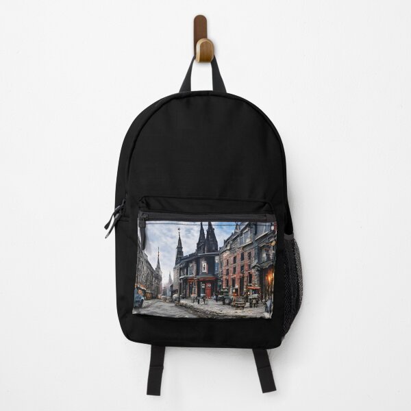 Item preview, Cobblestone Victorian street designed and sold by fizzribbit.