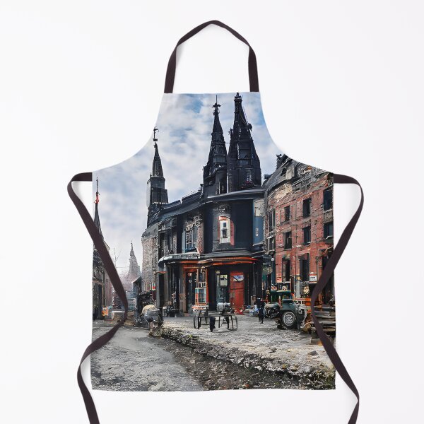 Item preview, Cobblestone Victorian street designed and sold by fizzribbit.