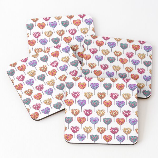 Item preview, Sweet heart Lollipop pattern designed and sold by javakufi88.