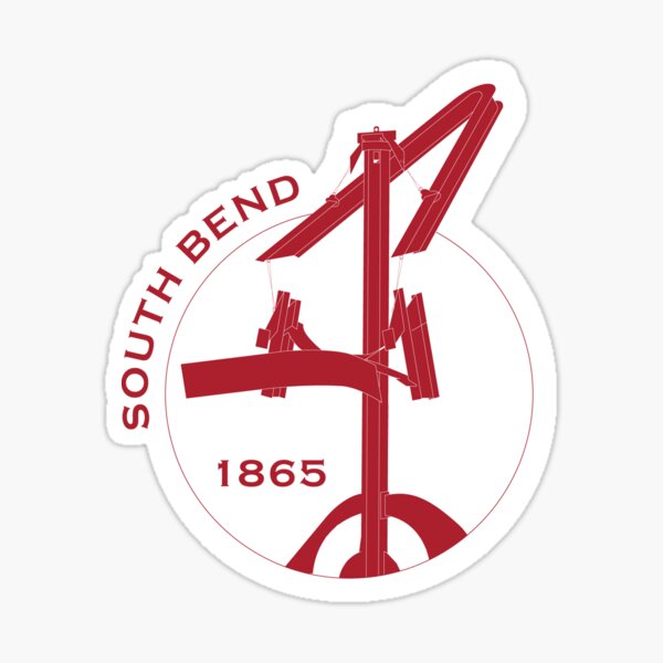 Item preview, South Bend Red on White designed and sold by Maxwell Ujdak.