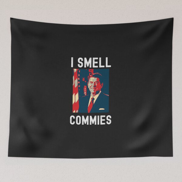 Item preview, I Smell Commies Ronald Reagan Distressed Design E designed and sold by rippeegnsc.