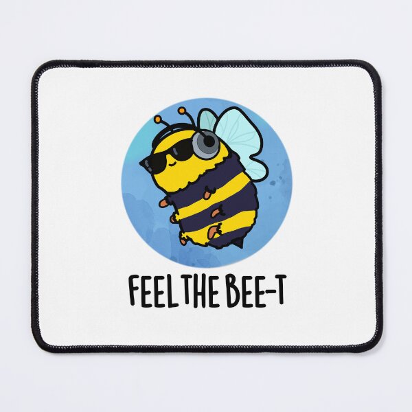 Item preview, Feel The Bee-t Funny Bee Puns  designed and sold by punnybone.