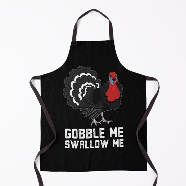 Item preview, Gobble Me Swallow Me Funny Thanksgiving Turkey Illustration Trot designed and sold by Nepaz-Designs.