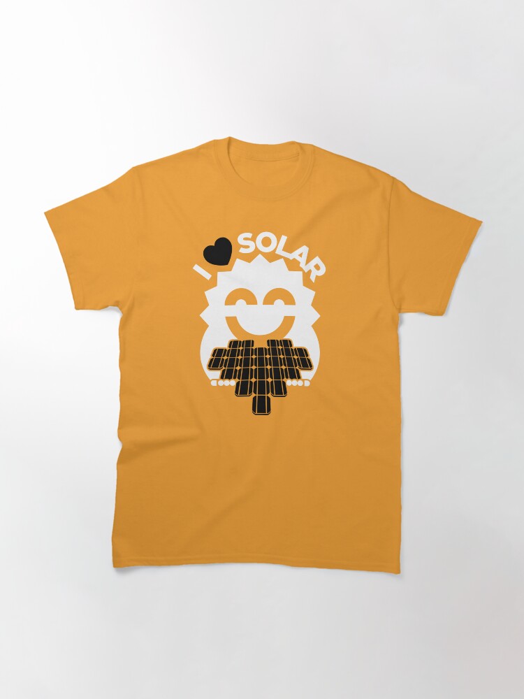 Thumbnail 2 of 7, Classic T-Shirt, The Sun Loves Solar designed and sold by Jarren Nylund.