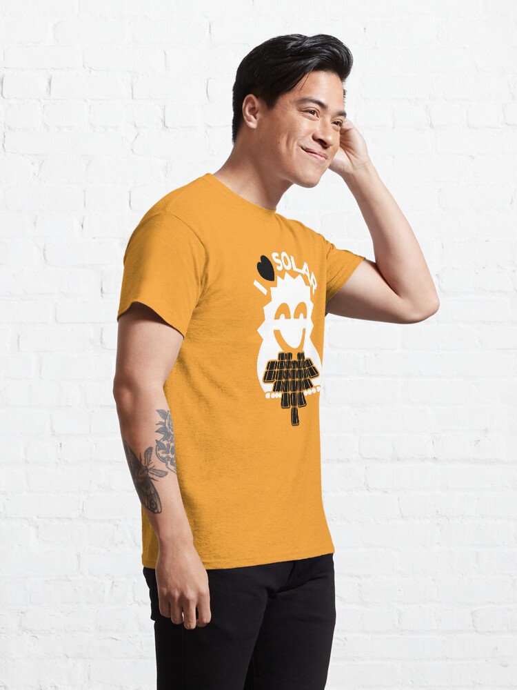 Thumbnail 5 of 7, Classic T-Shirt, The Sun Loves Solar designed and sold by Jarren Nylund.