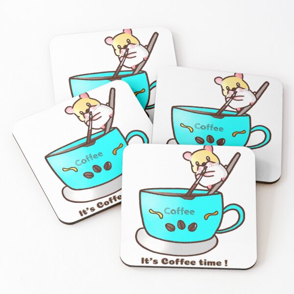 Item preview, Hamster | Hamster Lover - It's Coffee Time ! designed and sold by FennyWijayaMomo.