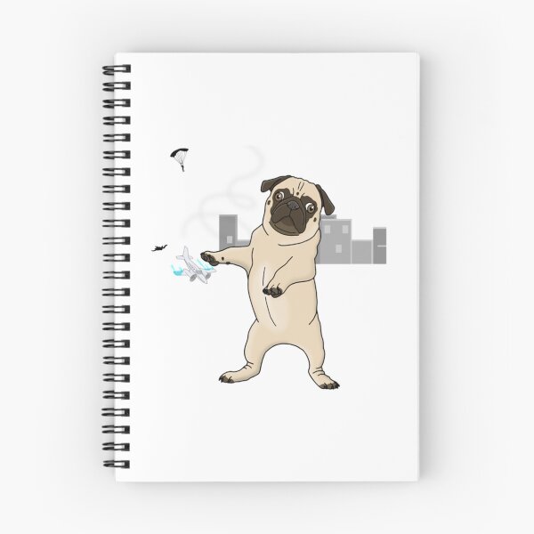 Item preview, Attack of the Massive Pug!!!     designed and sold by GalletasTees.