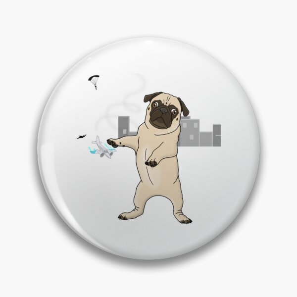Item preview, Attack of the Massive Pug!!!     designed and sold by GalletasTees.