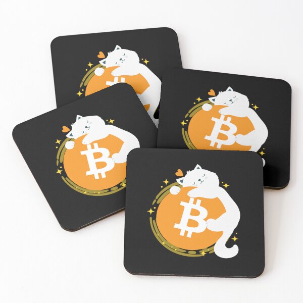 Item preview, Cat HODLing Bitcoin designed and sold by CryptoBeings.