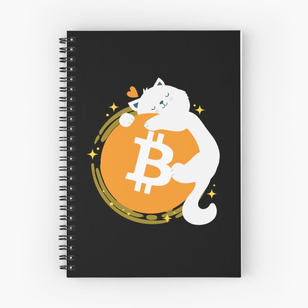 Item preview, Cat HODLing Bitcoin designed and sold by CryptoBeings.