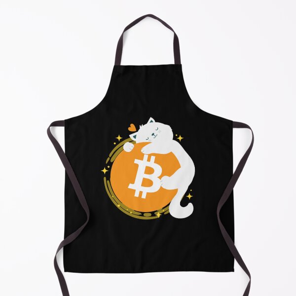 Item preview, Cat HODLing Bitcoin designed and sold by CryptoBeings.