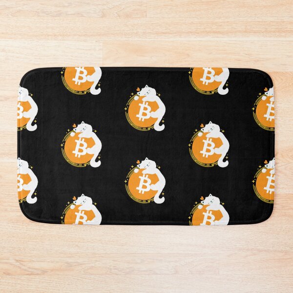 Item preview, Cat HODLing Bitcoin designed and sold by CryptoBeings.