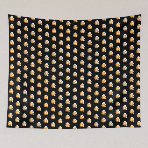 Item preview, Cat HODLing Bitcoin designed and sold by CryptoBeings.