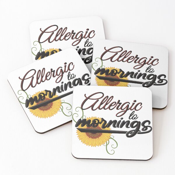Item preview, Allergic to mornings designed and sold by LHaynes2020.