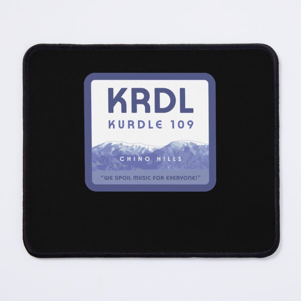 Item preview, KRDL Kurdle 109 Chino Hills Radio Station Logo Classic  designed and sold by delphauhligr.