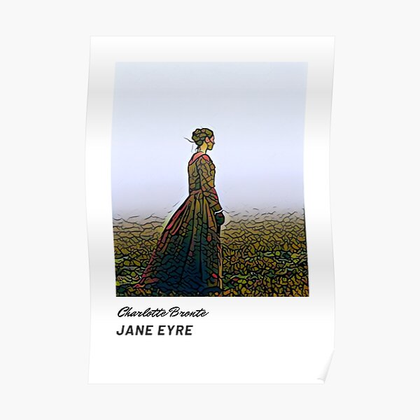 Jane Eyre Book Cover Art Poster For Sale By Suyogsonar25 Redbubble Poster,504x498,f8f8f8 Pad,600x600,f8f8f8