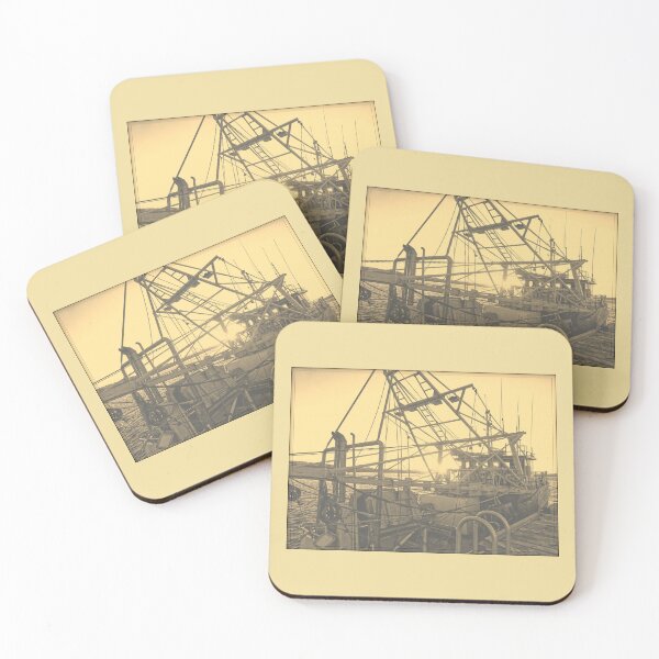 Item preview, Fishing trawlers at Venus Bay designed and sold by indiafrankk.