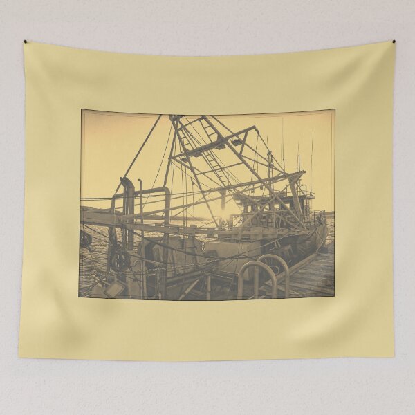 Item preview, Fishing trawlers at Venus Bay designed and sold by indiafrankk.