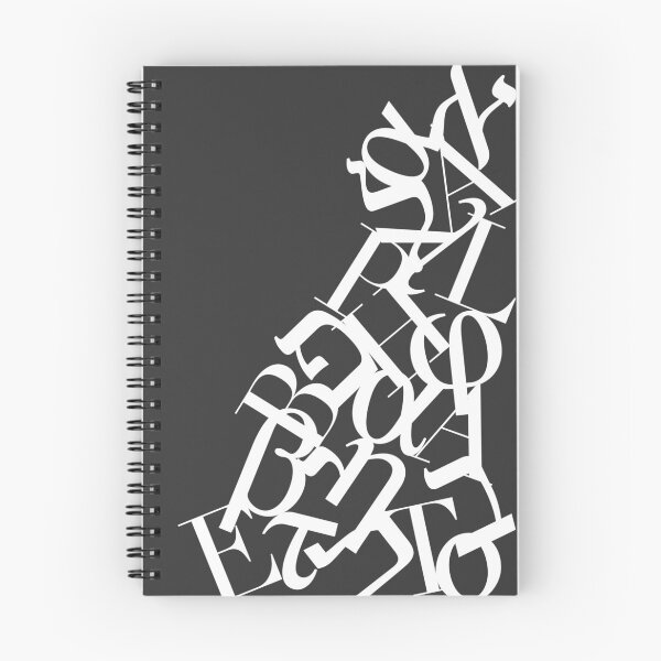 Item preview, Alphabet Letters Landslide - Hebrew, Latin, Greek (White) designed and sold by NatalieBn.