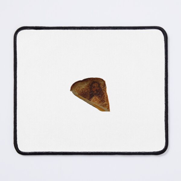 Item preview, triangle grilled cheesus designed and sold by StickersBruh.