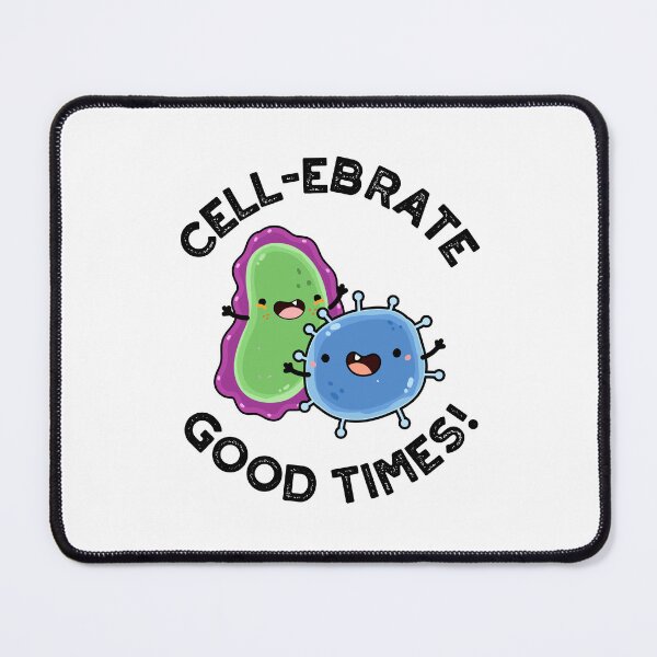 Item preview, Cell-ebrate Good Times Funny Bacteria Puns  designed and sold by punnybone.
