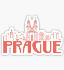 Prague Czech Sticker