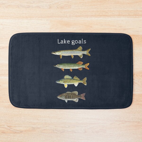 Item preview, Lake Goals Fishing Musky Pike Walleye Small Mouth Fish designed and sold by first-look.