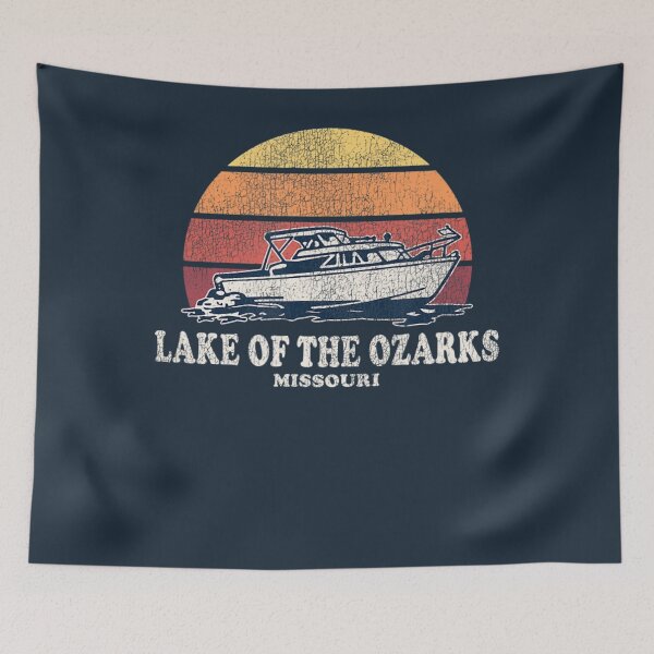 Item preview, Lake Of The Ozarks Mo Vintage Boating 70S Retro Boat designed and sold by first-look.