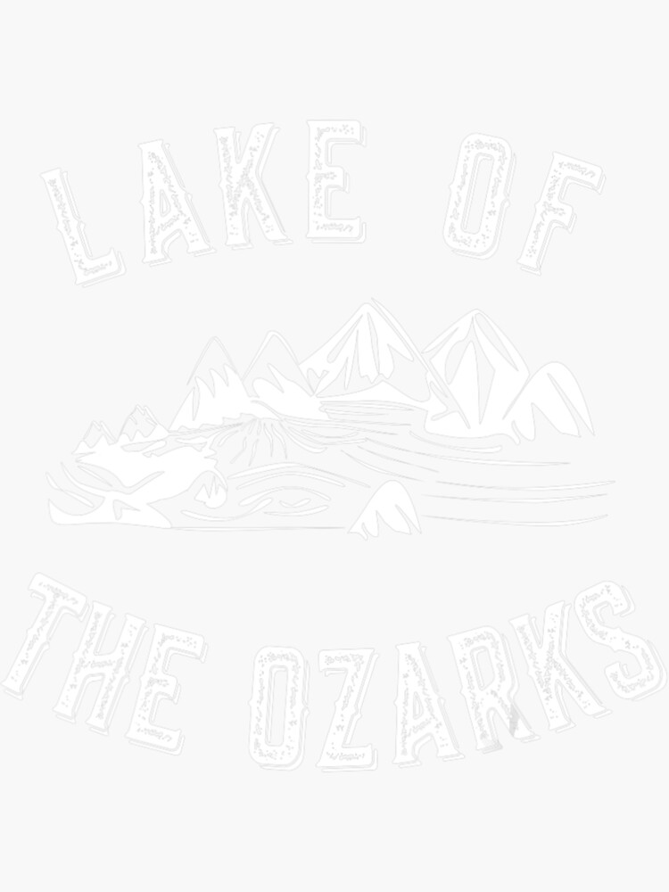 Lake Of The Ozarks Missouri Sticker For Sale By First Look Redbubble 7753