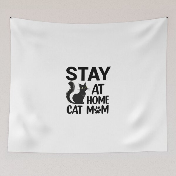 Item preview, Stay at home cat mom designed and sold by Mr Wolf.