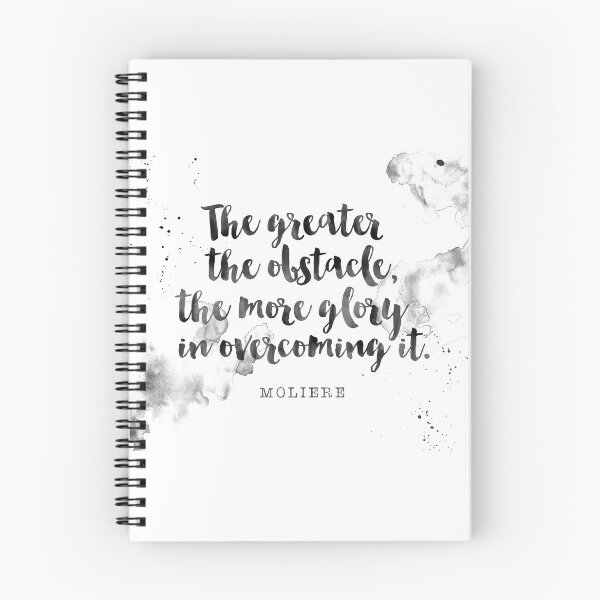 Item preview, The Greater The Obstacle, The More Glory In Overcoming It - Overcome Obstacles Quotes designed and sold by Buddhaport.