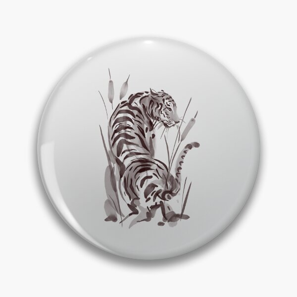 Item preview, Wildlife Conservation Society Tiger designed and sold by art-fox.