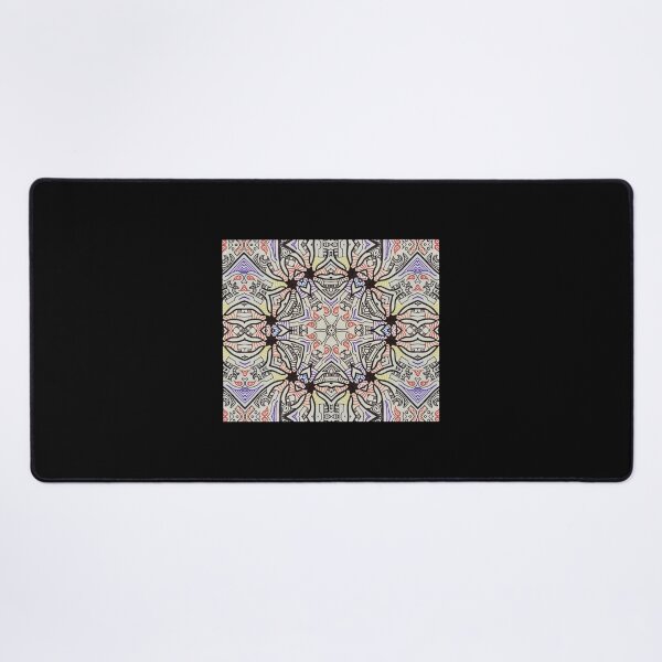Item preview, Freehand Mandala Kaleidoscope 4 Mouse Pad designed and sold by saurelmosert.