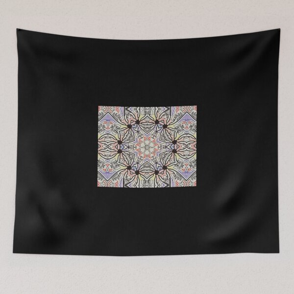 Item preview, Freehand Mandala Kaleidoscope 4 Mouse Pad designed and sold by saurelmosert.